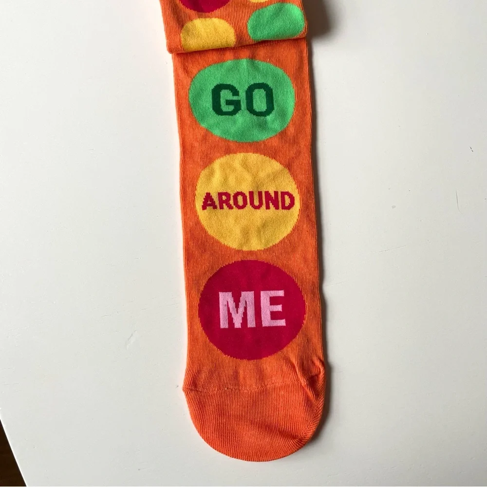 Blue Q NWT Go Around Me women’s ankle socks driving road rage